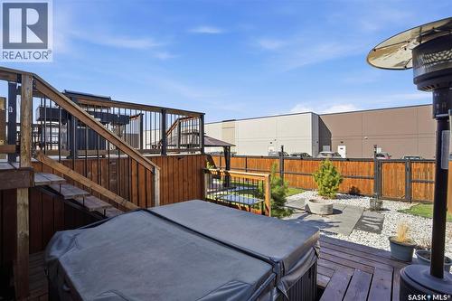 330 Player Crescent, Warman, SK - Outdoor With Deck Patio Veranda