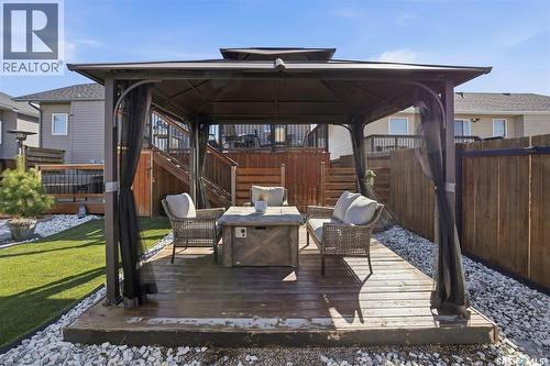 330 Player Crescent, Warman, SK - Outdoor With Deck Patio Veranda With Exterior