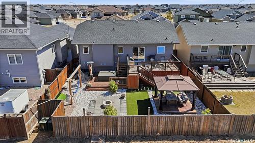 330 Player Crescent, Warman, SK - Outdoor With Deck Patio Veranda