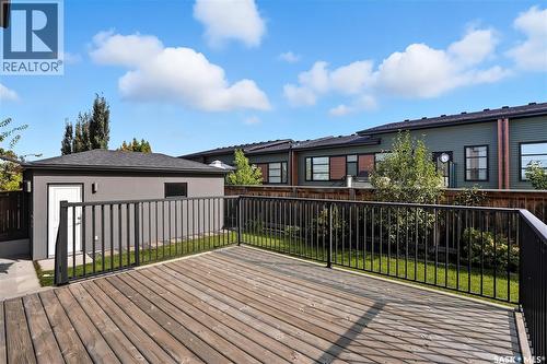 323 Atton Crescent, Saskatoon, SK - Outdoor With Deck Patio Veranda