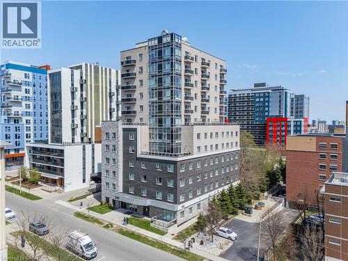 246 Lester Street Unit# Ph-03, Waterloo, ON - Outdoor With Balcony With Facade