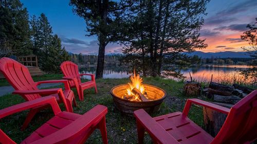 398 Currie Road, Baynes Lake, BC - Outdoor With Deck Patio Veranda