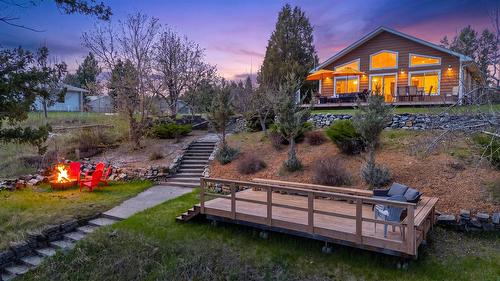 398 Currie Road, Baynes Lake, BC - Outdoor With Deck Patio Veranda