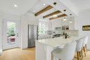 Kitchen - 223 Ch. De Cortina, Piedmont, QC  - Indoor Photo Showing Kitchen With Upgraded Kitchen 