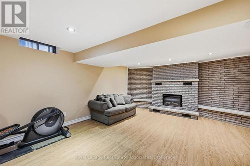 107 Billington Crescent, Hamilton, ON - Indoor With Fireplace