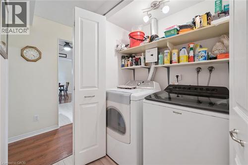 8 Christopher Court Unit# 507, Guelph, ON - Indoor Photo Showing Laundry Room
