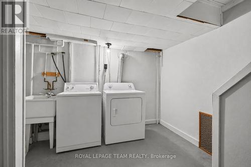 12 Lewis Street, Ottawa, ON - Indoor Photo Showing Laundry Room