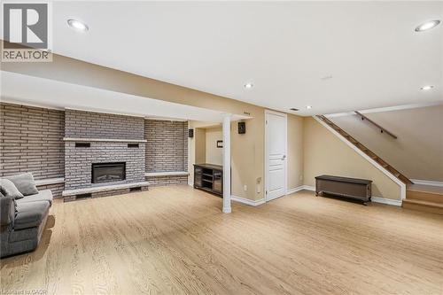 107 Billington Crescent, Hamilton, ON - Indoor With Fireplace