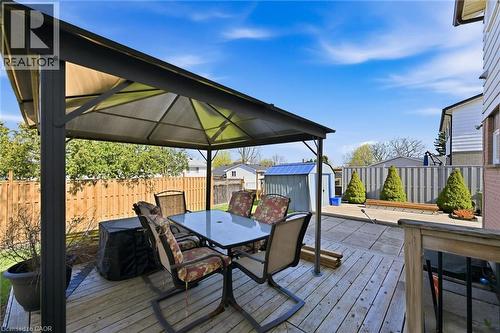 107 Billington Crescent, Hamilton, ON - Outdoor With Deck Patio Veranda With Exterior