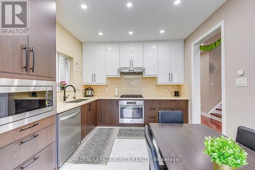30 Streamline Drive, Brampton, ON - Indoor Photo Showing Kitchen With Double Sink