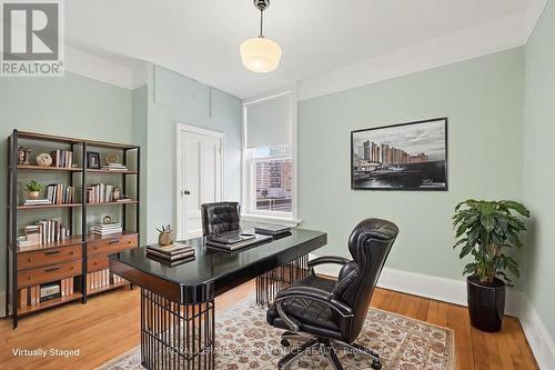 virtually staged - 3rd bedroom - 506 Wentworth Avenue, Ottawa, ON - Indoor Photo Showing Office