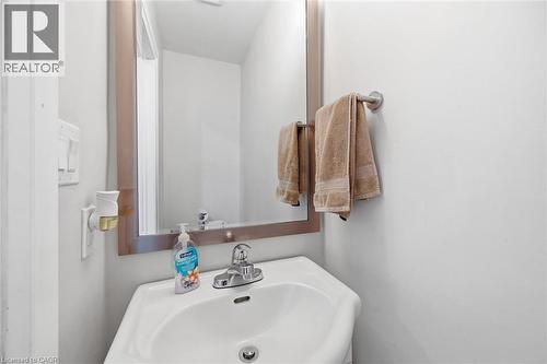 Main floor powder room - 2023 - 46 Mayflower Avenue, Hamilton, ON - Indoor Photo Showing Bathroom