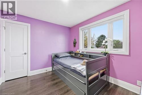 Completely renovated bedroom - 2023 - 46 Mayflower Avenue, Hamilton, ON - Indoor Photo Showing Bedroom