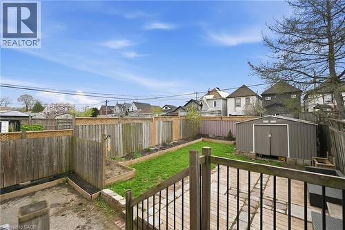 Fence lattice to be completed prior to closing - 46 Mayflower Avenue, Hamilton, ON - Outdoor