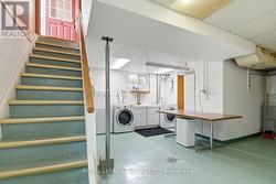 entrance to basement from side door - 