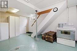 storage at bottom of stairs - 