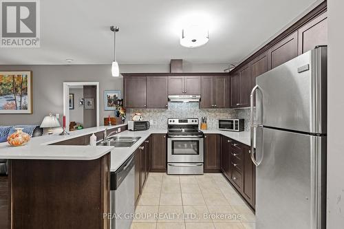 106 - 26 Wellington Street, St. Catharines (Downtown), ON - Indoor Photo Showing Kitchen With Double Sink With Upgraded Kitchen