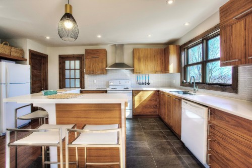 Cuisine - 100 Rue Des Pentes, Mont-Blanc, QC - Indoor Photo Showing Kitchen