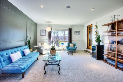 Salle familiale - 100 Rue Des Pentes, Mont-Blanc, QC - Indoor Photo Showing Living Room