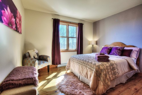 Chambre à coucher - 100 Rue Des Pentes, Mont-Blanc, QC - Indoor Photo Showing Bedroom