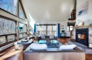 Salon - 100 Rue Des Pentes, Mont-Blanc, QC  - Indoor Photo Showing Living Room With Fireplace 