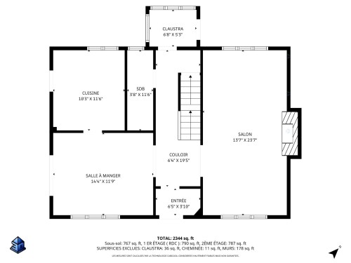 Floor Plan - 47 Ch. Ozias-Leduc, Mont-Saint-Hilaire, QC - Other