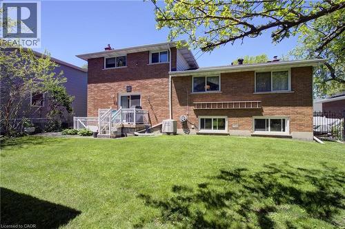 Expansive grassy yard with mature trees - 2344 Brinell Avenue, Burlington, ON - Outdoor With Exterior