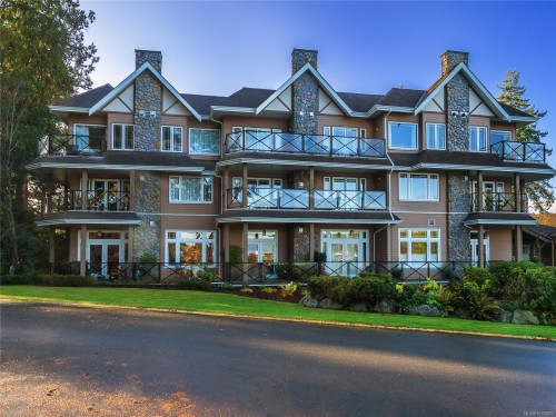 302-2326 Harbour Rd, Sidney, BC - Outdoor With Balcony With Facade