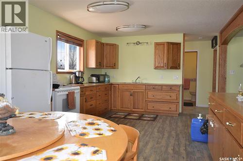 6 Bronco Drive, Delaronde Lake, SK - Indoor Photo Showing Kitchen With Double Sink