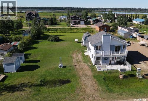 6 Bronco Drive, Delaronde Lake, SK - Outdoor With Deck Patio Veranda With View