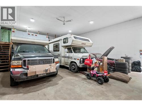 3381 Trinity Valley Road, Enderby, BC - Indoor Photo Showing Garage