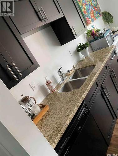 17 208 Lindsay Place, Saskatoon, SK - Indoor Photo Showing Kitchen With Double Sink