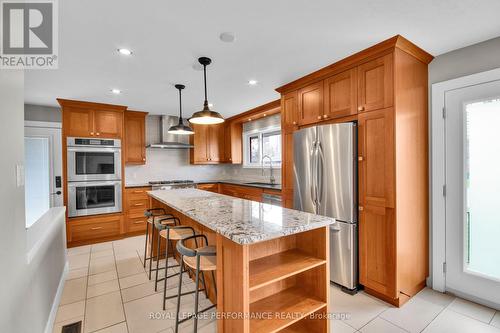 1321 Rustic Drive, Ottawa, ON - Indoor Photo Showing Kitchen With Stainless Steel Kitchen