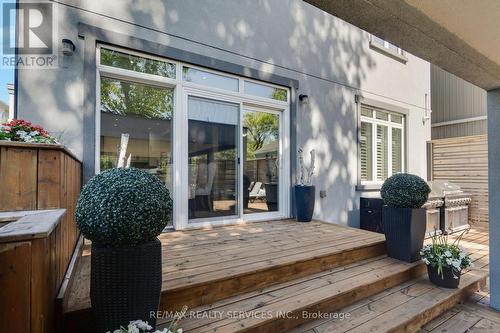 958 Beach Boulevard, Hamilton, ON -  With Fireplace With Deck Patio Veranda With Exterior