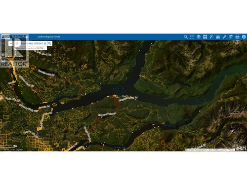 5517 Marshall Creek Road, Horsefly, BC -  With View
