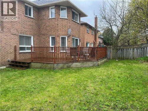 88 Chamberlin Drive Unit# Upper, Cambridge, ON - Outdoor With Deck Patio Veranda