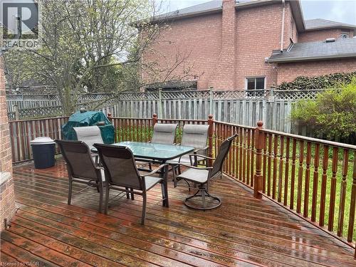 88 Chamberlin Drive Unit# Upper, Cambridge, ON - Outdoor With Deck Patio Veranda With Exterior