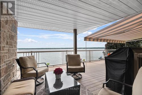 1111 Burnside Drive, Augusta, ON - Outdoor With Body Of Water With Deck Patio Veranda With Exterior