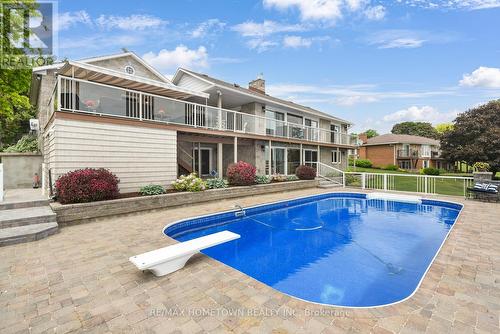 1111 Burnside Drive, Augusta, ON - Outdoor With In Ground Pool With Deck Patio Veranda