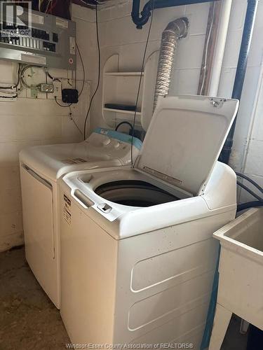 3580 Mckay Unit# Lower, Windsor, ON - Indoor Photo Showing Laundry Room