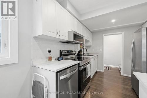 Stainless steel appliances included - 46 Mayflower Avenue, Hamilton, ON - Indoor Photo Showing Kitchen