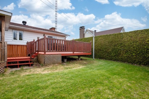 Face arrière - 494 Rue Fortin, Napierville, QC - Outdoor With Deck Patio Veranda
