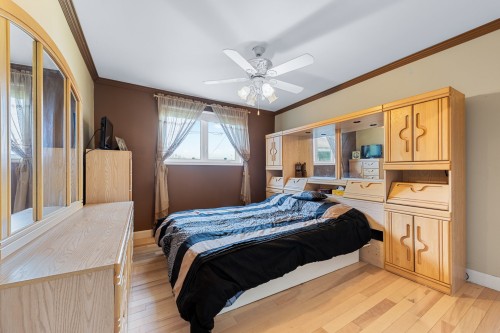 Chambre à coucher principale - 494 Rue Fortin, Napierville, QC - Indoor Photo Showing Bedroom