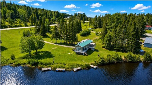 Photo aérienne - 5710 Ch. Brassard, Saint-Zénon, QC 