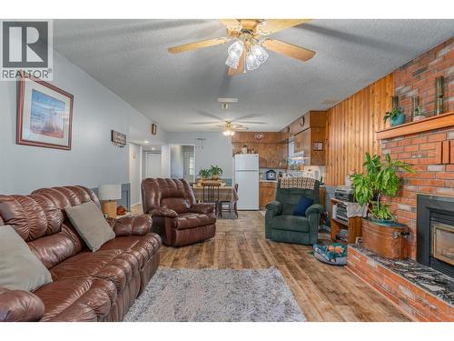 1224 Third Avenue, Trail, BC - Indoor Photo Showing Living Room With Fireplace