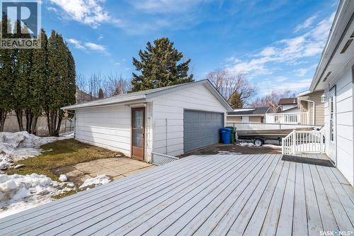 503 Bennett Drive, Prince Albert, SK - Outdoor With Deck Patio Veranda With Exterior