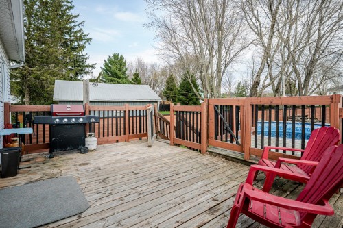 Terrasse - 31 Rue Quintal, Saint-Liboire, QC - Outdoor With Deck Patio Veranda With Exterior