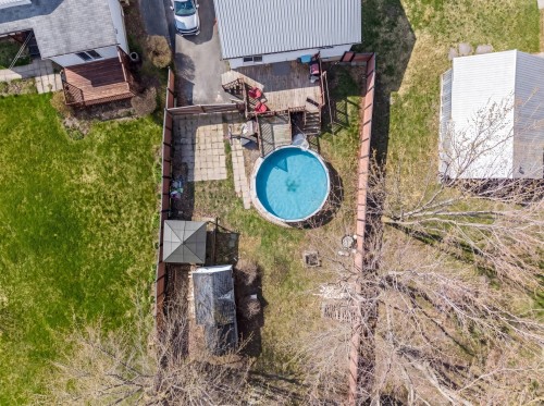 Vue d'ensemble - 31 Rue Quintal, Saint-Liboire, QC - Outdoor With Above Ground Pool