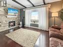 270 2Nd Avenue Se, Swift Current, SK  - Indoor Photo Showing Living Room With Fireplace 