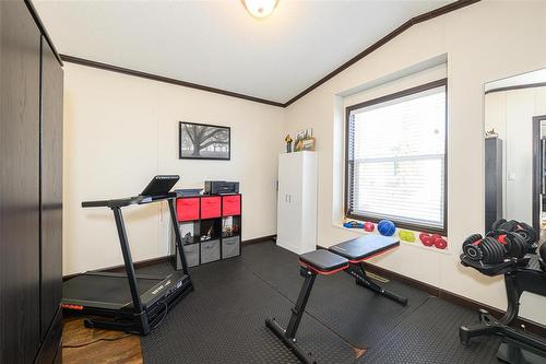 87 Springwood Drive, Winnipeg, MB - Indoor Photo Showing Gym Room
